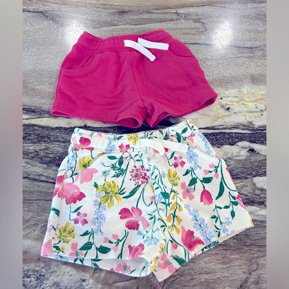 Old Navy girls Short set of 2- Size 18/24MO - Picture 1 of 5